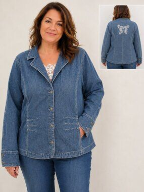 BLAZER JEANS  VINTAGE LIKE NEW XL/2XL